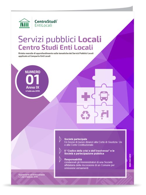 Rivista Servizi Pubblici Locali Centro Studi Enti Locali